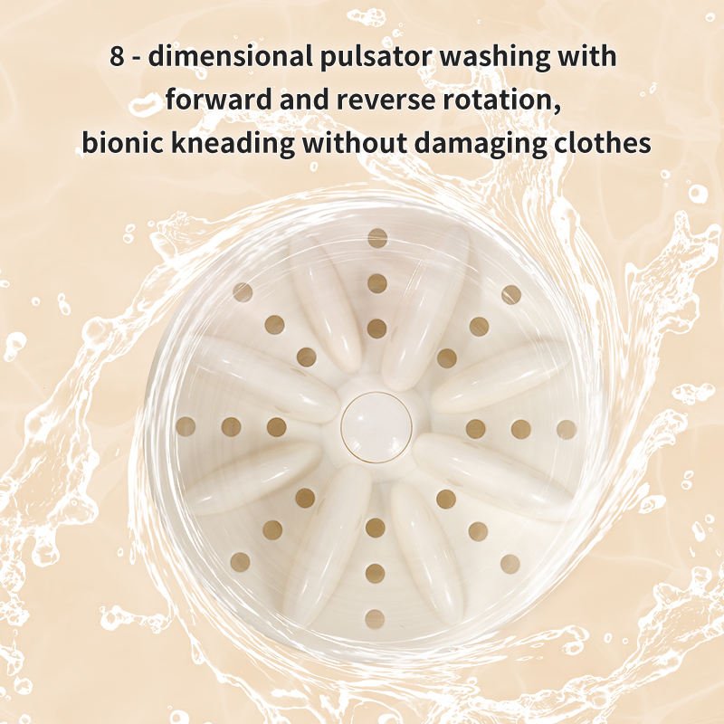 Double-Bucket Mini Washing Machine Ⓢ