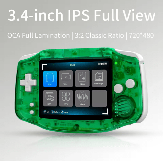HEPU - Portable Retro Handheld Game Console ©