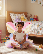Kids Rainbow Fairy Wings Costume