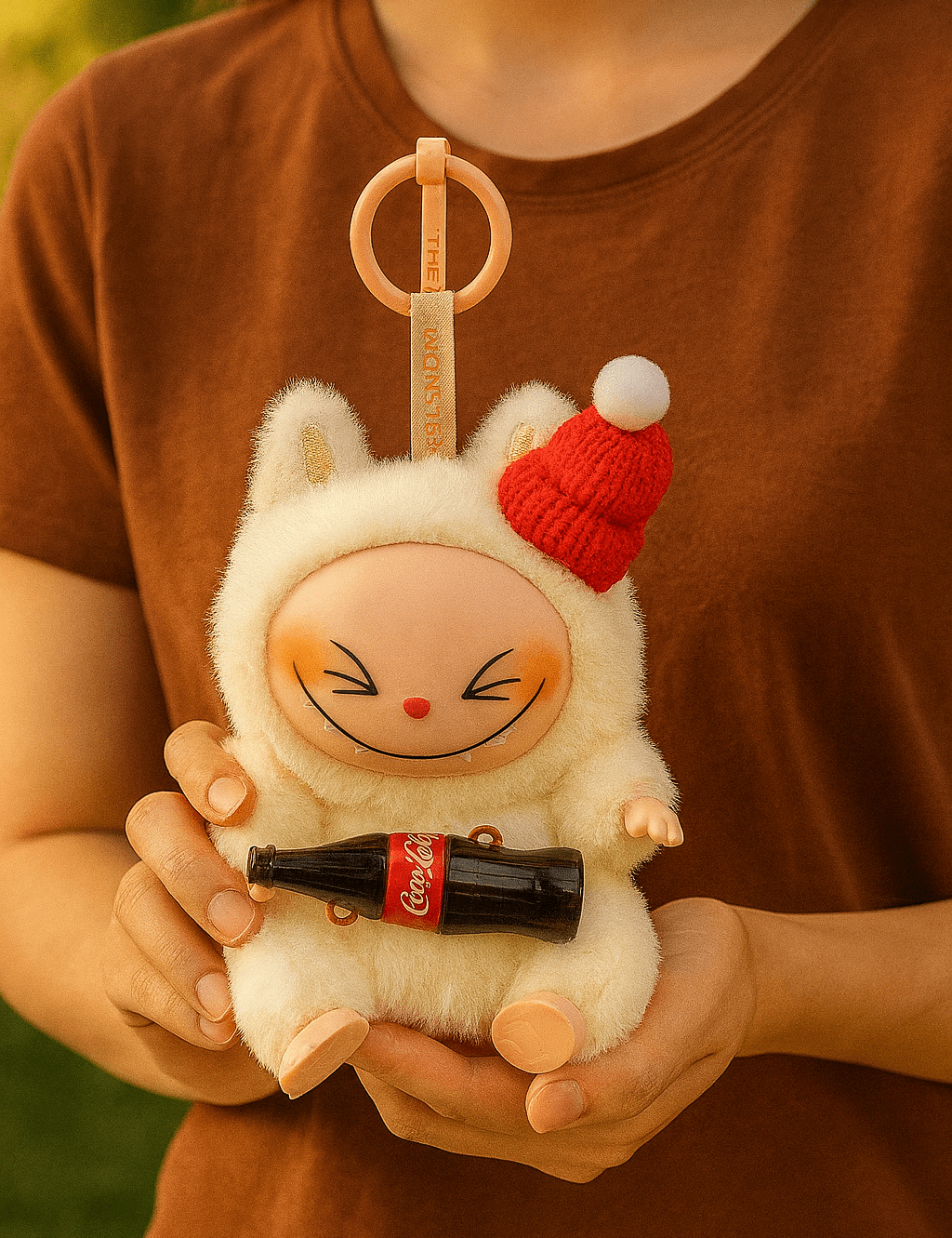Labubu - Soft Plush Keychain