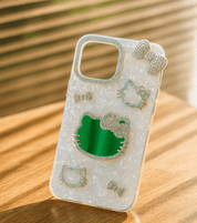 Luxury Bling Kitty Crystal iPhone Case