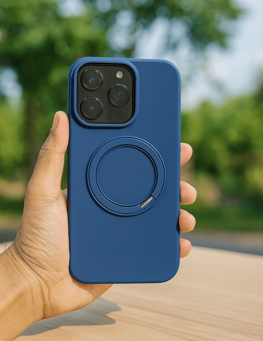 MagSafe-Compatible Silicone Shockproof iPhone Cover