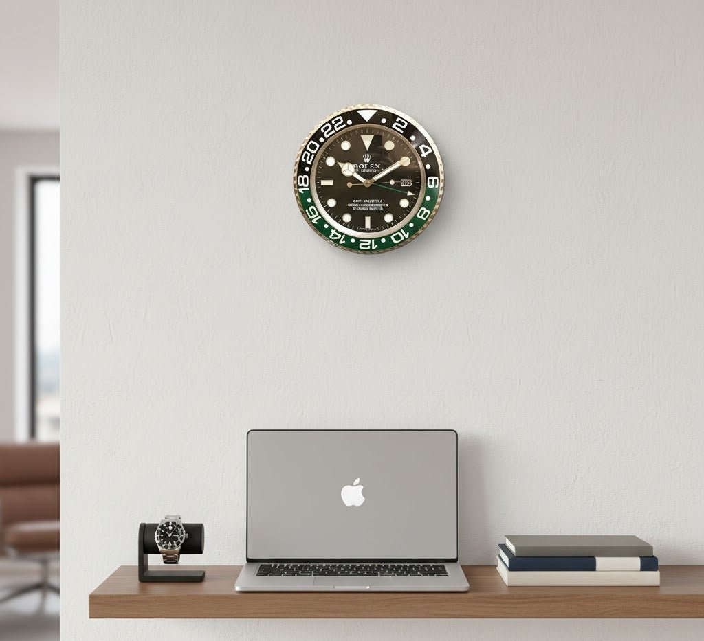 Rolex-Inspired GMT Wall Clock ©