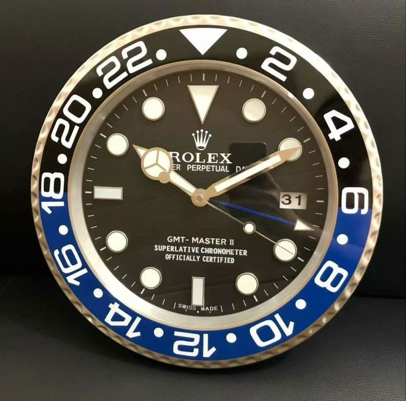 Rolex-Inspired GMT Wall Clock ©