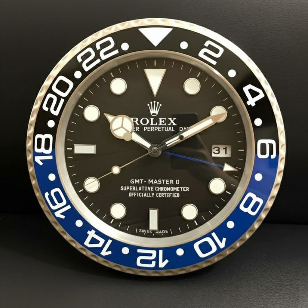 Rolex-Inspired GMT Wall Clock ©