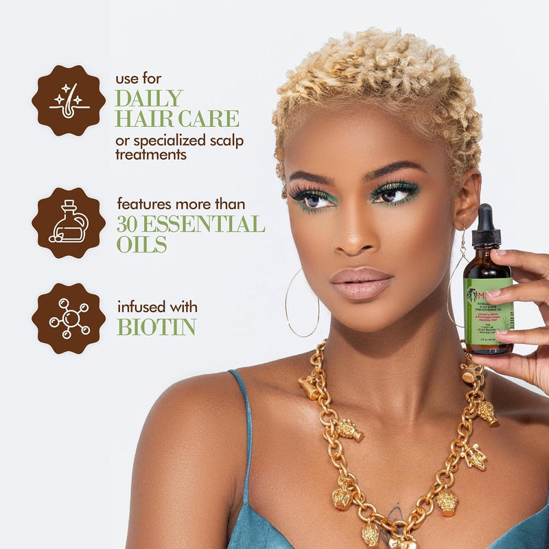 Rosemary Mint Scalp & Hair Strengthening Oil- 59ml